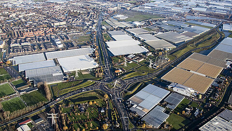 Westland luchtfoto - Taxi Lijn Den Haag